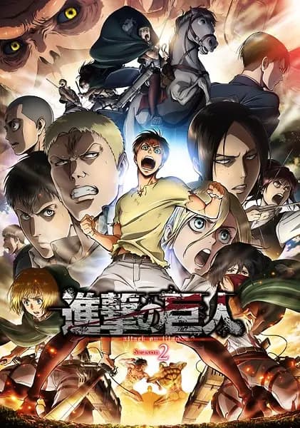 Poster de Attack on Titan Season 2
